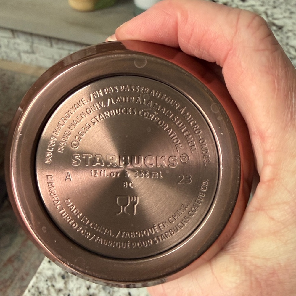 Starbucks Metallic Copper Tumbler - Picture 6 of 6
